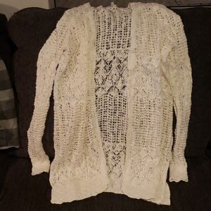 MUDD OPEN SWEATER CARDIGAN